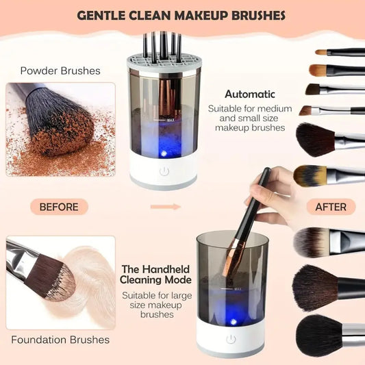 Automatic USB Makeup Brush Cleaner