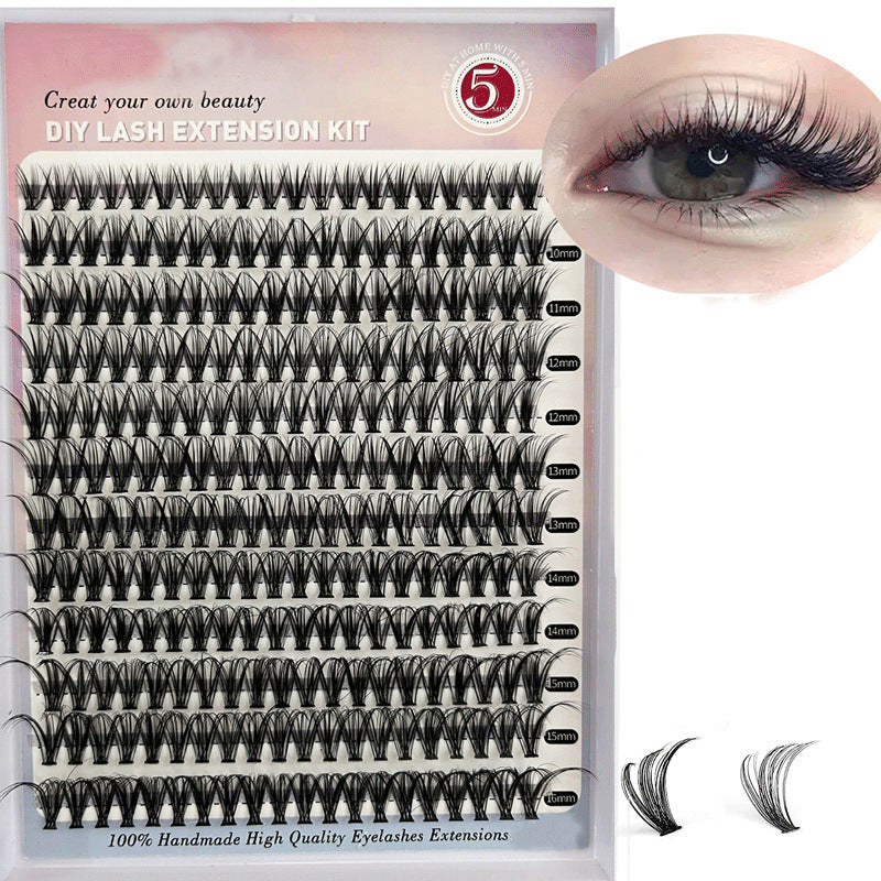 DIY Cluster Lashes Mixed Package False Eyelashes