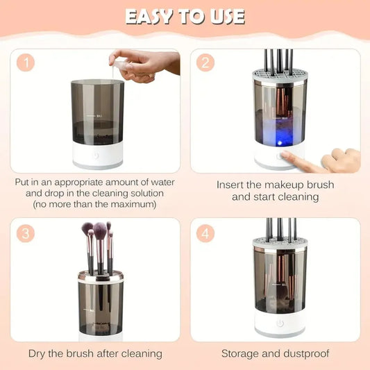 Automatic USB Makeup Brush Cleaner