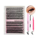 DIY Cluster Lashes Mixed Package False Eyelashes