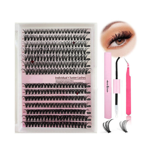 DIY Cluster Lashes Mixed Package False Eyelashes